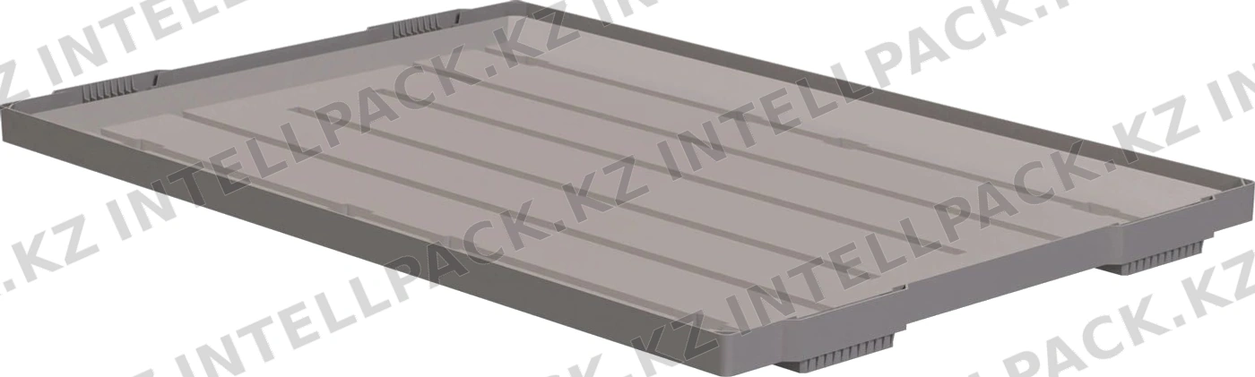 Днище 1200х800х55 мм iPlast серое для разборного контейнера PolyBox