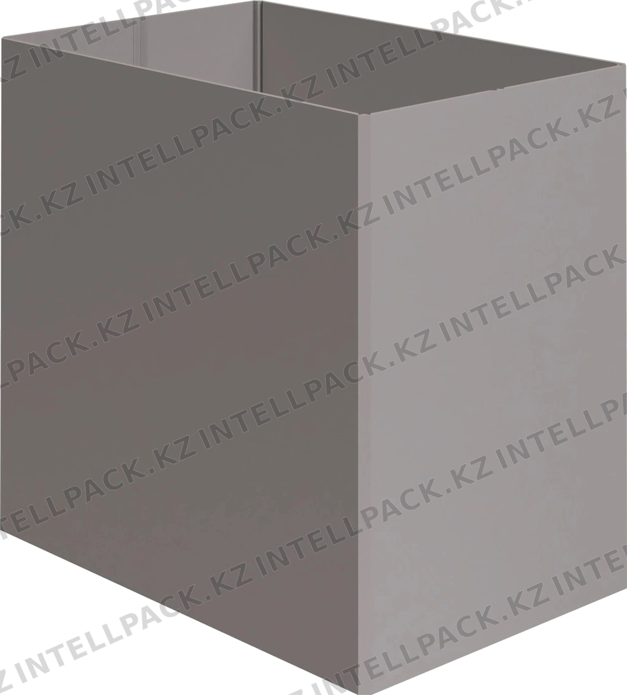 Стенка контейнера СПП 1190x790x1100 мм iPlast PolyBox серая