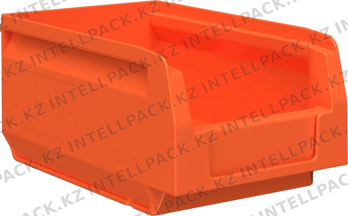 Складской лоток Logic Store 165x100x75 мм iPlast оранжевый