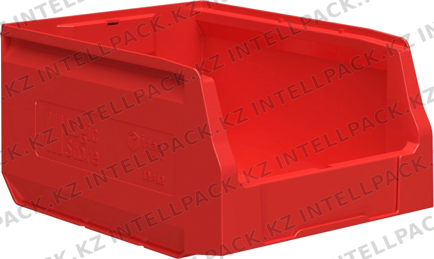 Складской лоток Logic Store 300x225x150 мм iPlast красный
