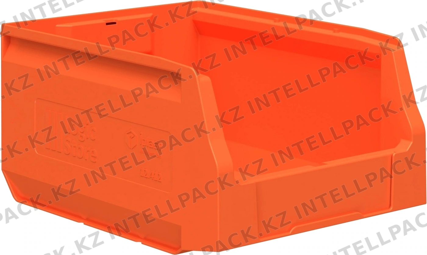 Складской лоток Logic Store 300x225x150 мм iPlast оранжевый