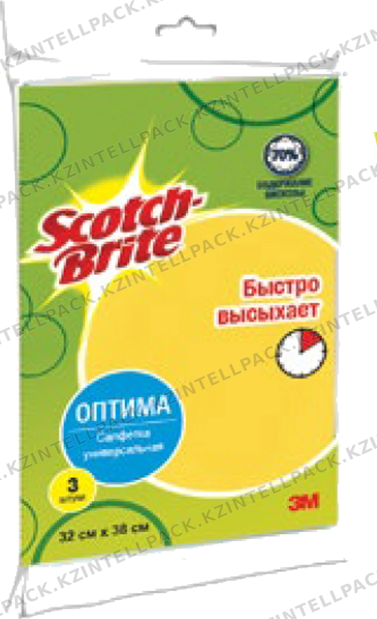 3. Салфетка универсальная Scotch-Brite® ОПТИМА 32*38