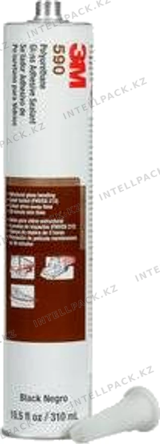 3M™ Полиуретановый клей-герметик OEM для стекла 590, чёрный, 600 мл
