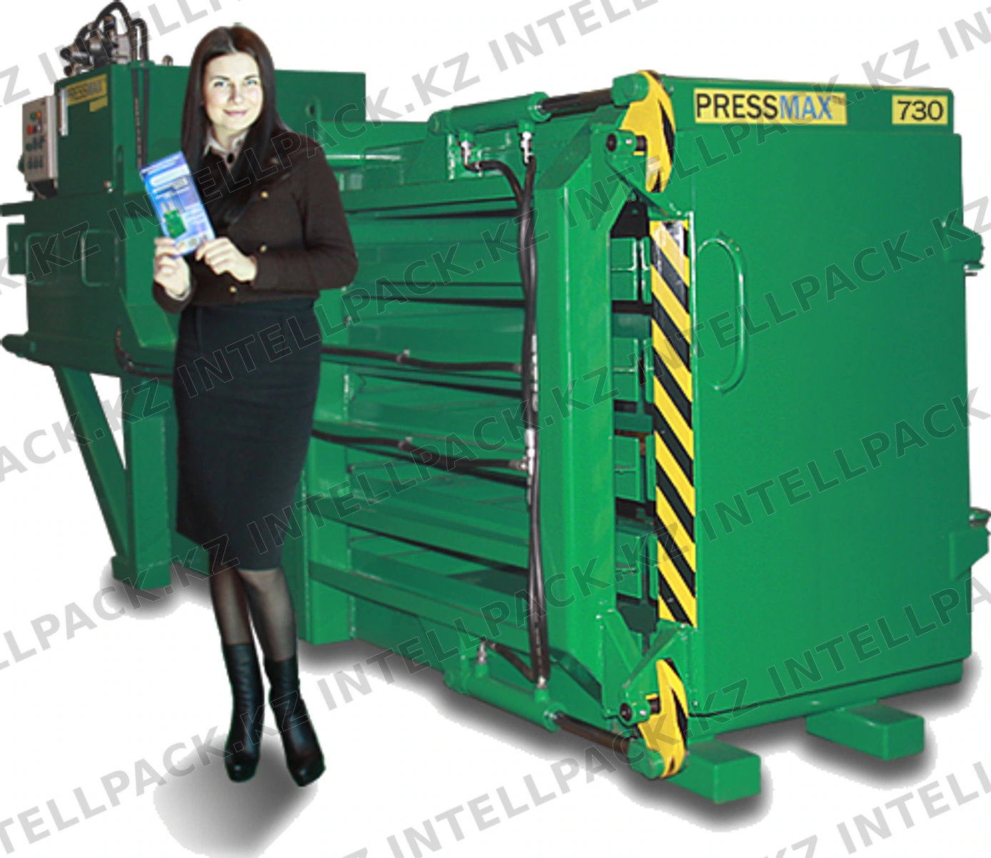 8.Гидравлический горизонтальный пакетировочный пресс PRESSMAX ™ 730