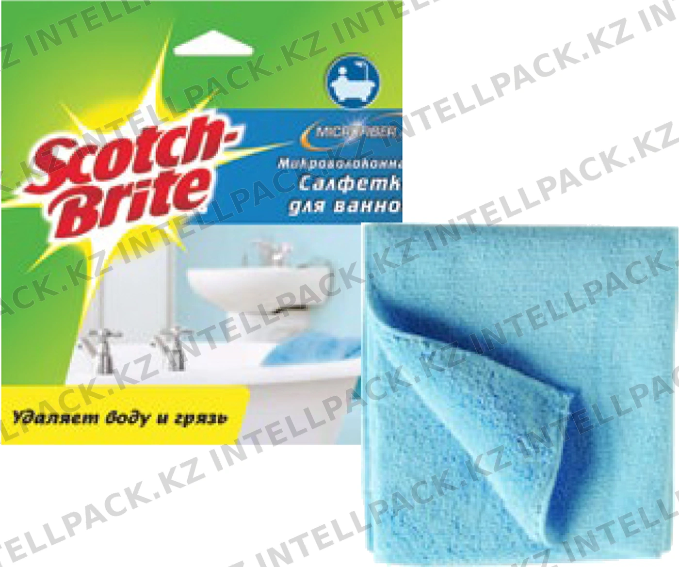 Салфетка микроволоконная Scotch-Brite® для ванной 32*30